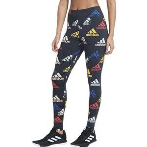 NWT Adidas Women's Multi Sport Colored Logo Leggings Size XS